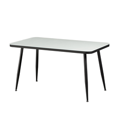 Lide Dining Table - Black Legs