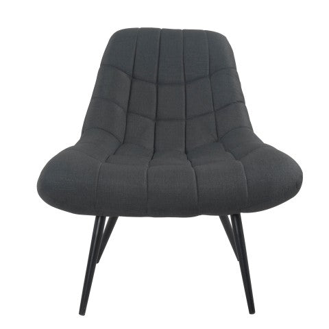 MANDY ARMCHAIR 87X76X85,5cm DARK GREY