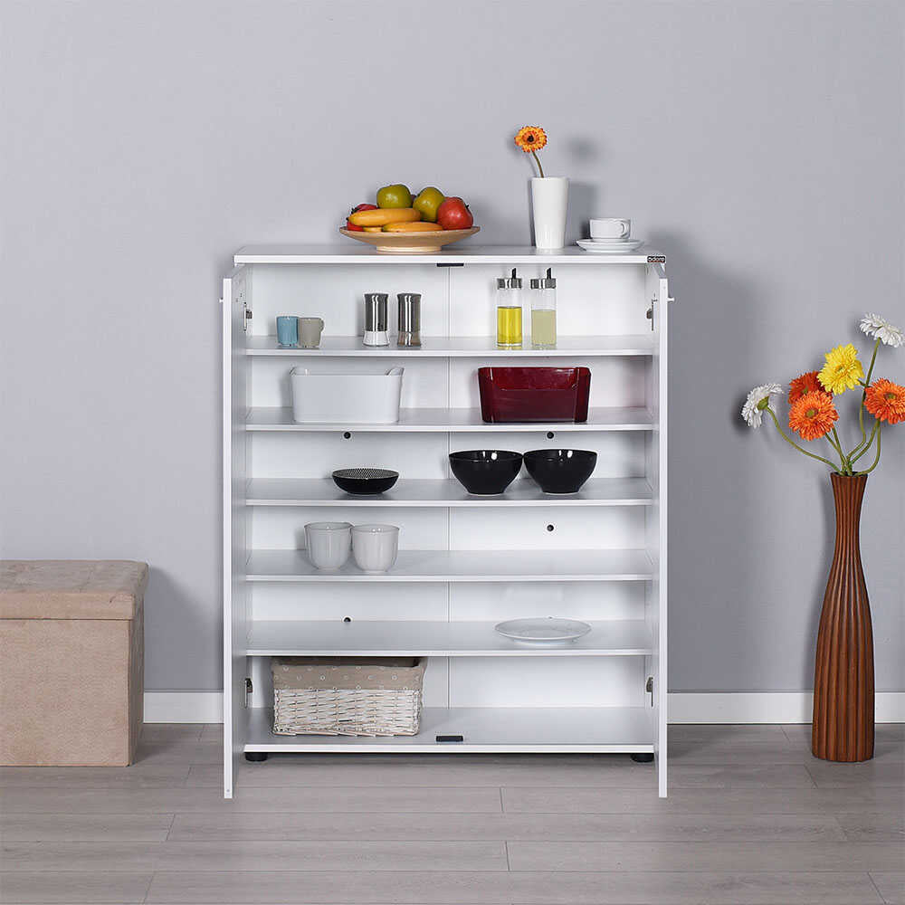 Koshik Shoe Cabinet - White