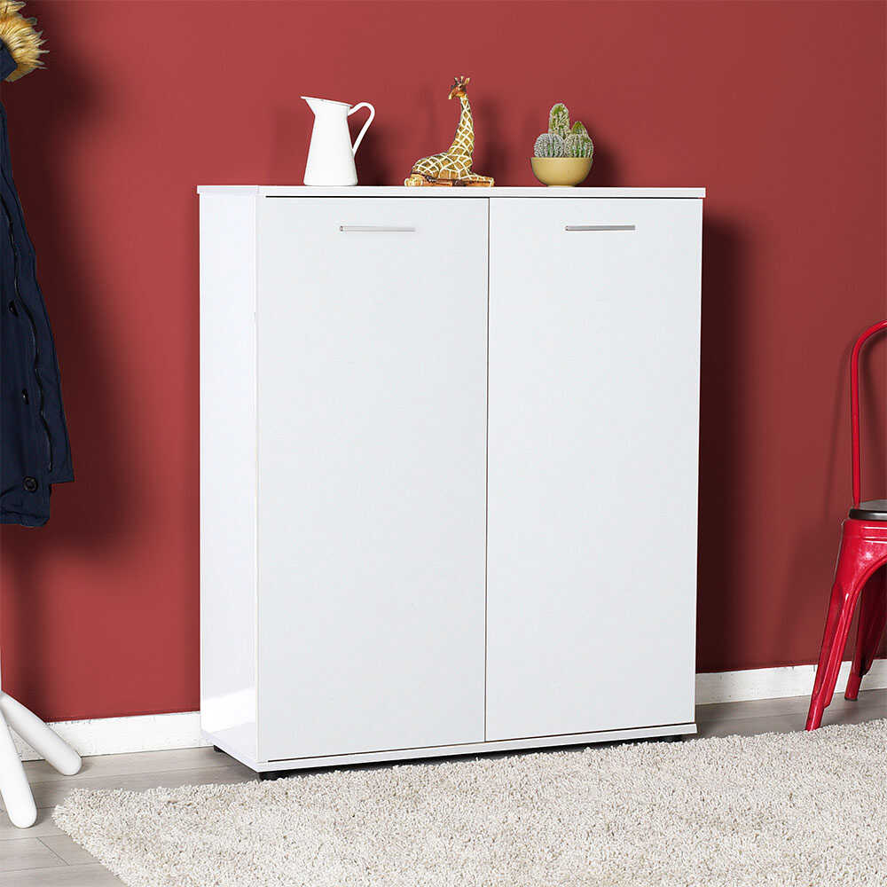 Koshik Shoe Cabinet - White