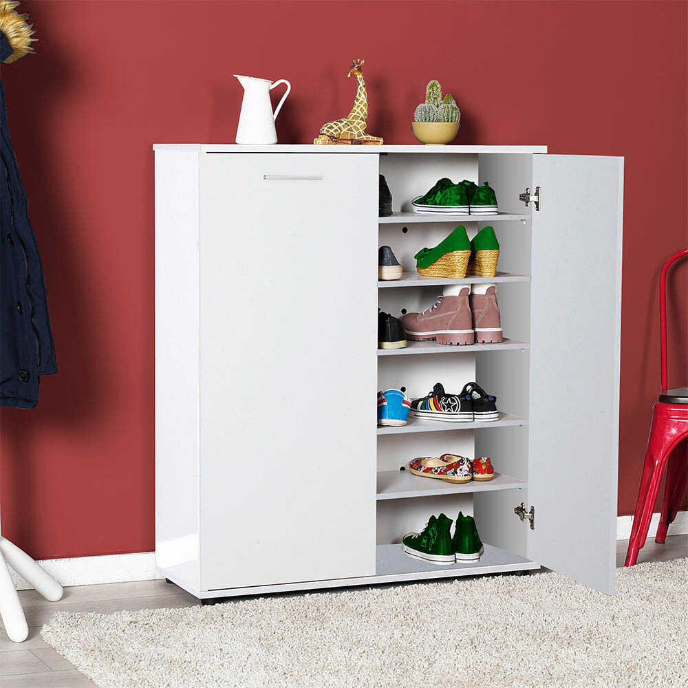Koshik Shoe Cabinet - White