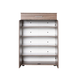 Koshik Cabinet W/Three Doors (Brown)