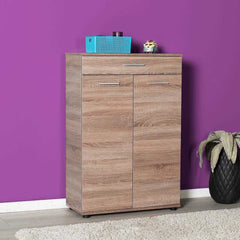 Koshik Cabinet W/Three Doors (Brown)
