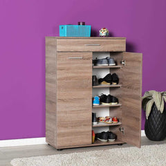 Koshik Cabinet W/Three Doors (Brown)