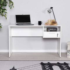 Computer Desk Pasad - White