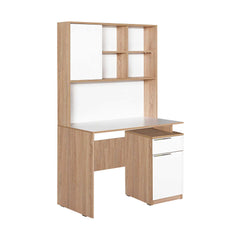 Computer Desk Mike (Natural/White)