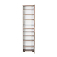 Copy of Shoe Cabinet W/Ten Section & One Door (Brown)