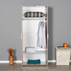 Trend Wardrobe W/Two Doors - Natural