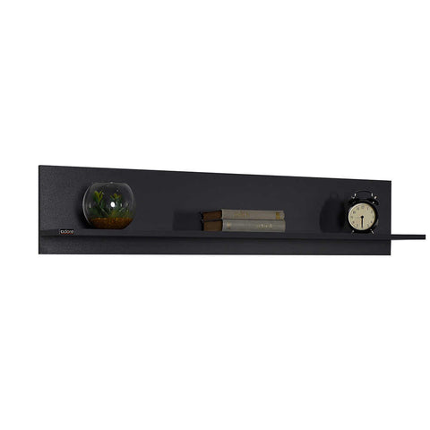 Raf Flat Wall Shelf - Dark Grey