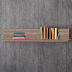 Raf Flat Wall Shelf - Brown
