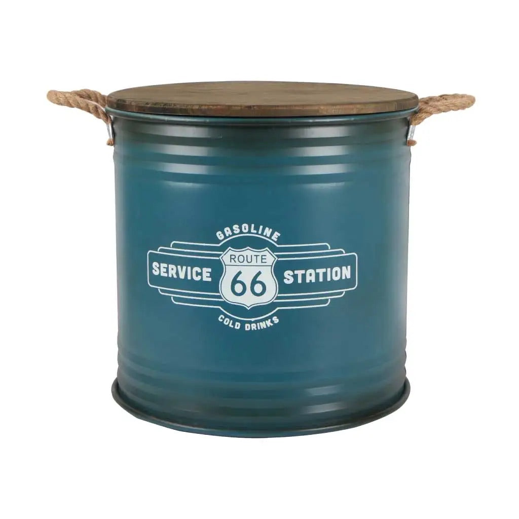 Metal Storage Bin with Lid