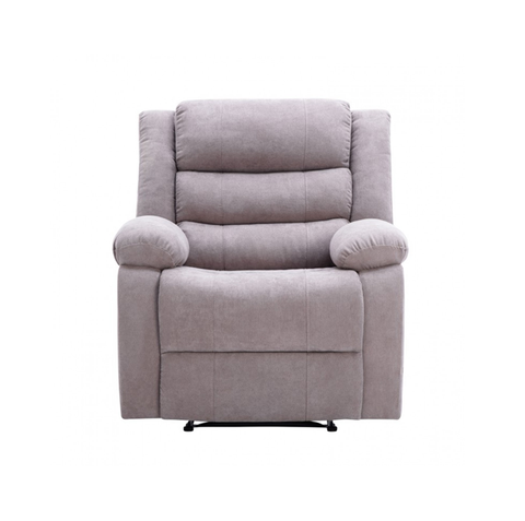 Cross Recliner Single Sofa - Beige