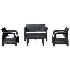 Polet Patio Set - Black