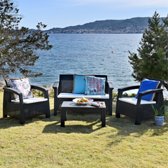 Polet Patio Set - Black
