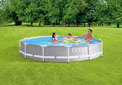 Intex - Above Ground Pool (12FT X 30IN) w/ Filter Pump