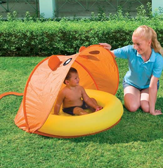 H2OGO! PLAY POOL WITH TWIST FOLD TENT (ASSORTED COLORS)