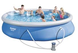 Fast Set™ 15' x 33"/4.57m x 84cm Pool Set WITH FILTER