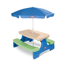 Little Tikes® Easy Store Picnic Table With Umbrella