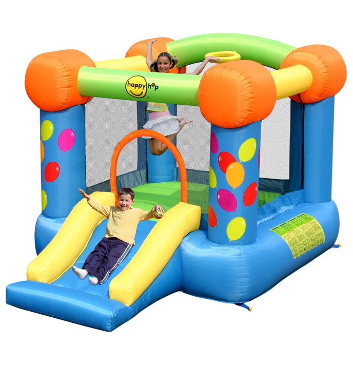 PARTY SLIDE AND HOOP BOUNCER