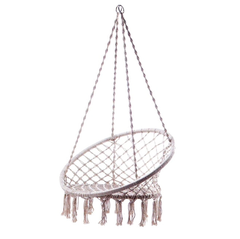 Round Hanging Chair - Beige