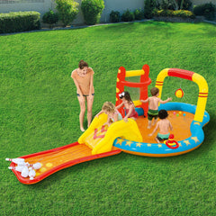 H2OGO! LIL CHAMP PLAY CENTER INFLATABLE ONE POOL SET