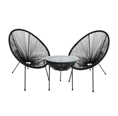 Acapulco Set - Black (3 pcs.)