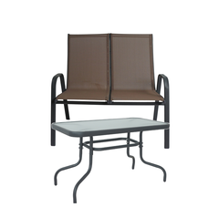 Santiago Double Chair Set - Brown (2 pcs.)