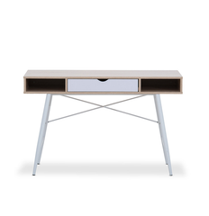 Computer Desk Reno - White & Oak