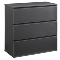 Porcia 3 Dreawers Chest - Dark Grey