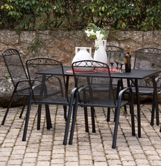 HARVEY STEEL PATIO SET (7PC)