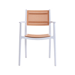 Erato Chair - White/Orange