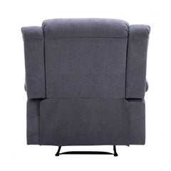 Cross Recliner Single Sofa - Dark Grey
