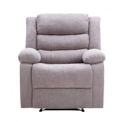Cross Recliner Single Sofa - Beige