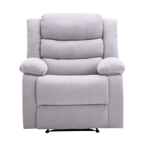 Cross Recliner Single Sofa - Light Grey 3046440