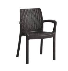 Lux Dining Armchair (Black)