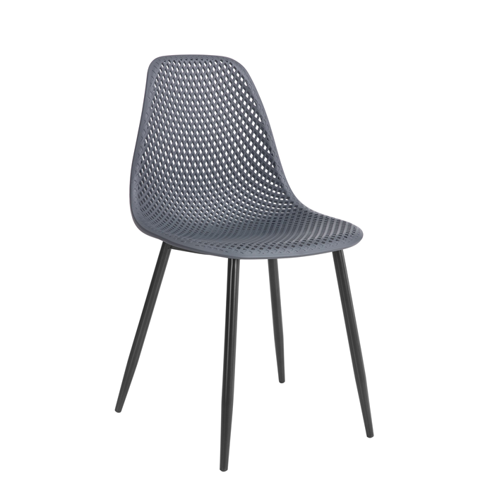 Melosa Dining Chair (Grey)