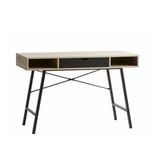 Computer Desk Reno - Black & Oak