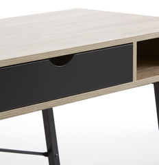 Computer Desk Reno - Black & Oak
