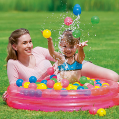 BESTWAY 2- RING BALL PIT PLAY POOL (50 PLAY BALLS)
