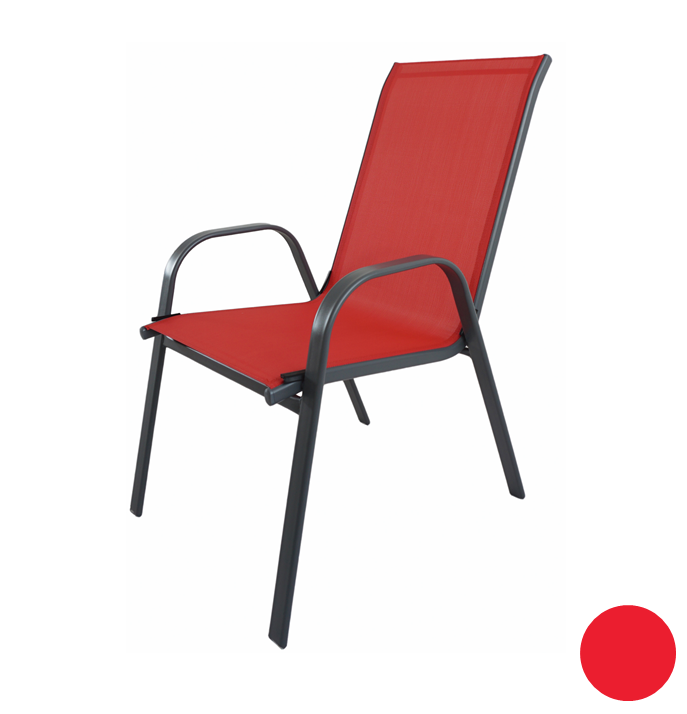 Single Santiago Chair (Red)