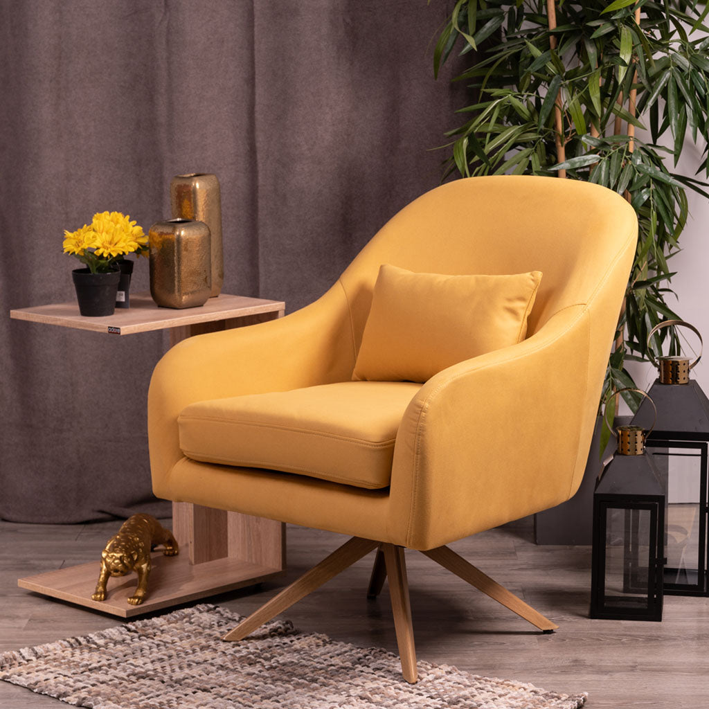 Una Armchair - Yellow