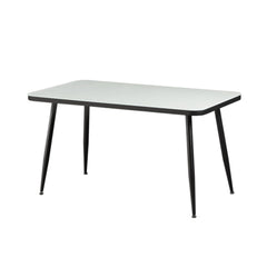 Lide Dining Table - Black Legs