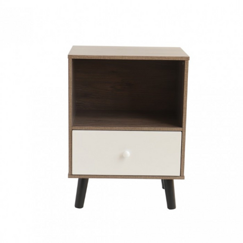 Night Stand - White/Grey