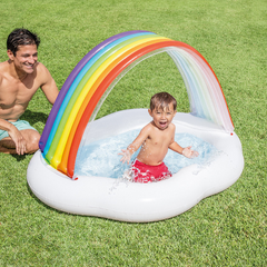 Intex - Rainbow Cloud Inflatable Pool