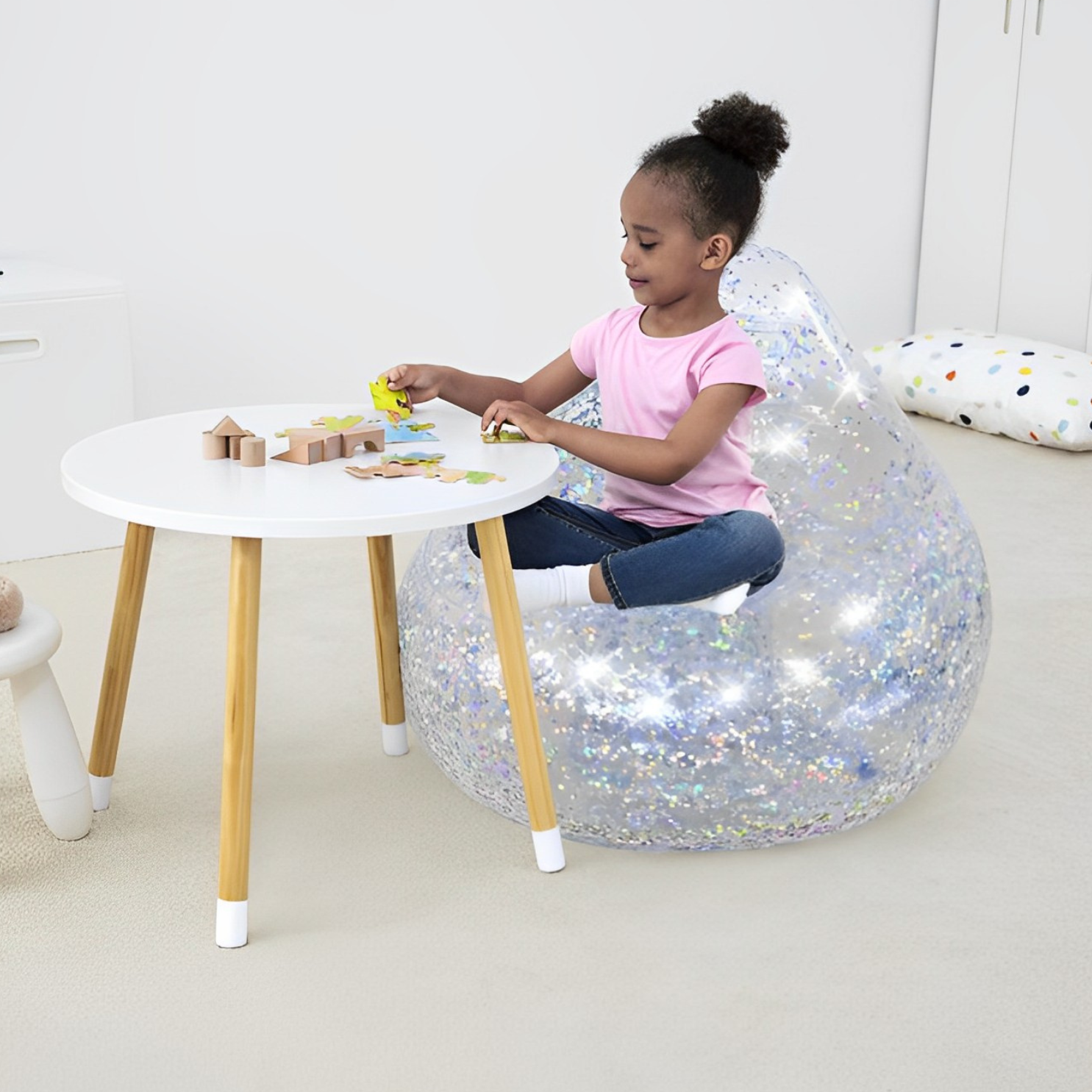 Bestway Inflatable Glitter Armchair – Aliss Puerto Rico