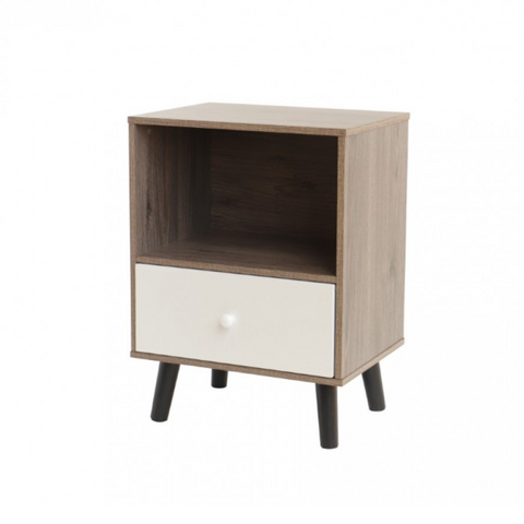 Night Stand - White/Grey