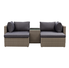 Valencia Corner Sofa Patio Set - 5 pcs.
