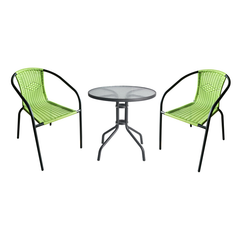 Bistro Set (Green) 3 pcs.