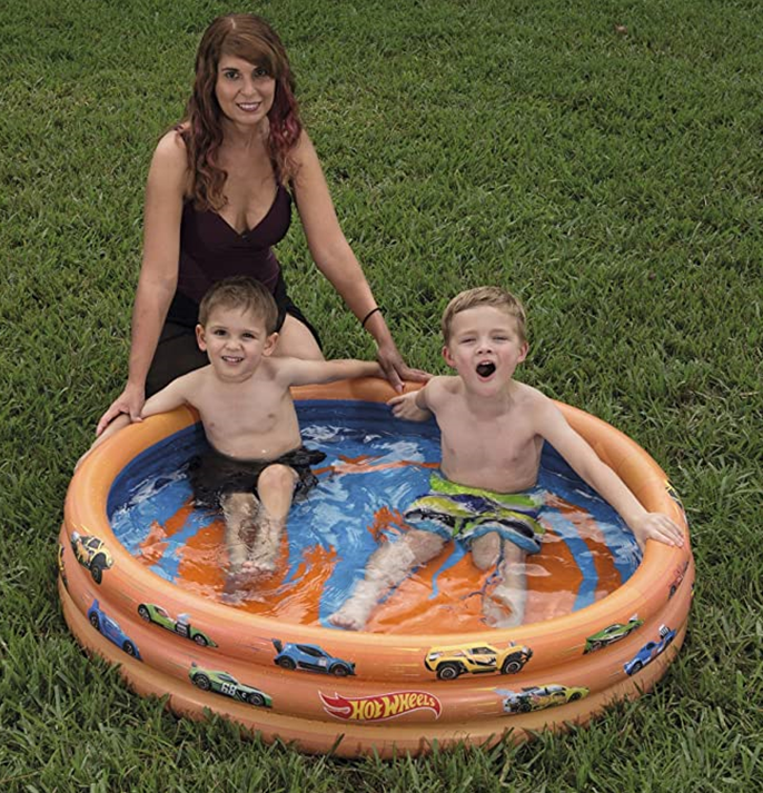 HOT WHEELS 3 RING POOL