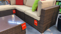 Madlin Corner Sofa Set 5pcs.